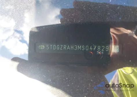 2021 Toyota Highlander Xle from USA, damaged, VIN 5TDGZRAH3MS047829